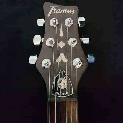 1997 Framus Diablo Standard Nirvana Black w/HSC image 15