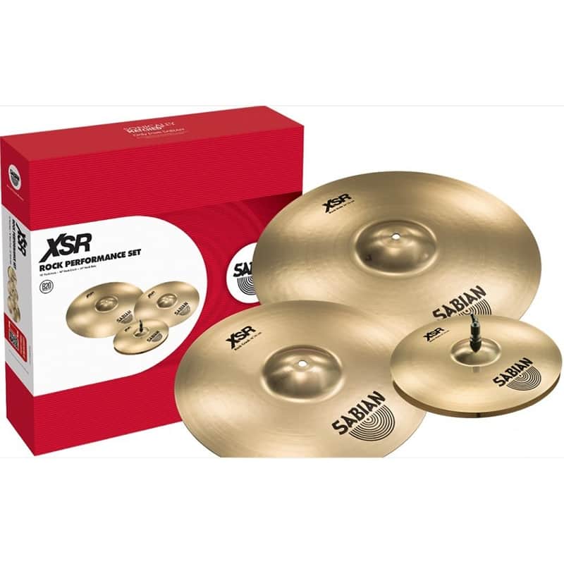 Sabian XSR5005B Performance 14" / 16" / 20" Cymbal Pack image 1