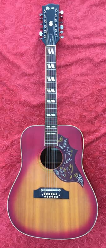 Ibanez CONCORD Mod. 58095 12 Strings 1975 Sunburst | Reverb