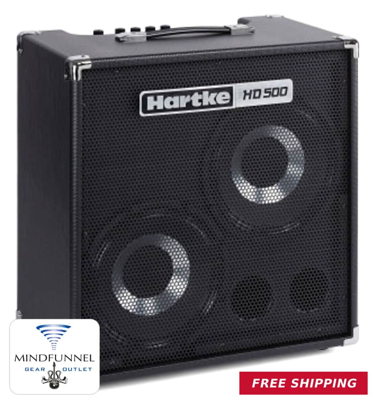 Hartke HMHD500 Hd500 2 X 10 Drivers 500 Watt Combo New image 1