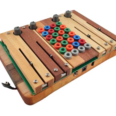 Ciat-Lonbarde Tetrax Organ Wooden Analog Touch Synthesizer image 5
