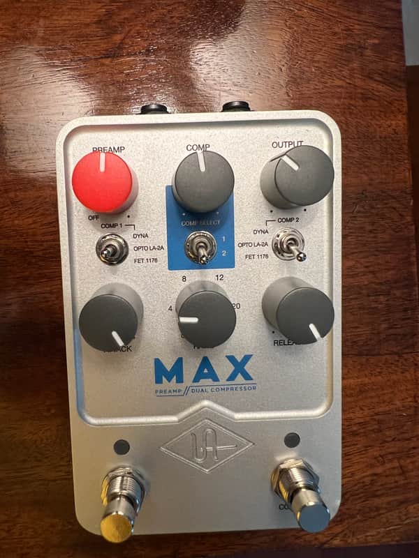 Universal Audio Max preamp/Dual Compression Pedal image 1