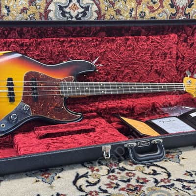 2020 Fender Custom Shop - 60 Jazz Bass Relic 3TSB - ID 5836 image 2