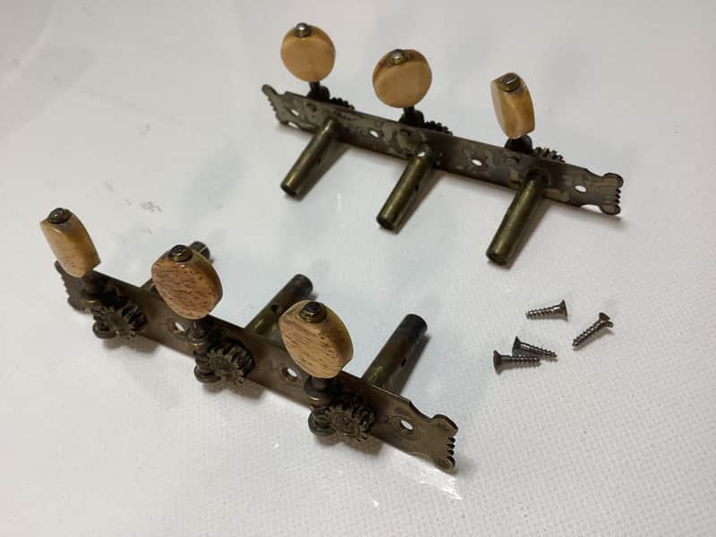 Vintage 1860s - 1890s Seidel Tuning Pegs Martin Tuners image 1