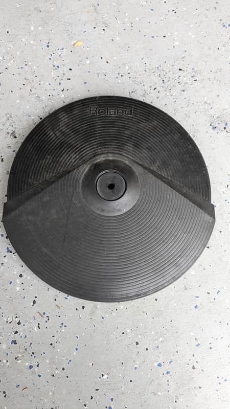 Roland CY-8 V-Cymbal 12" Dual-Trigger Pad e drum drums electronic- Black image 1