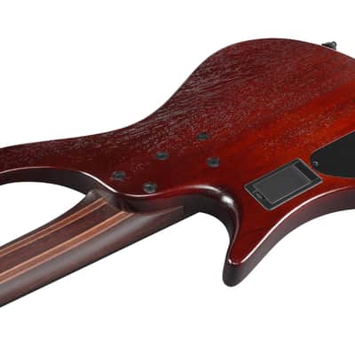 Ibanez EHB Ergonomic Headless Bass 5 String w/Bag - Dragon Eye Burst Low Gloss (EHB1505SDEL) image 8