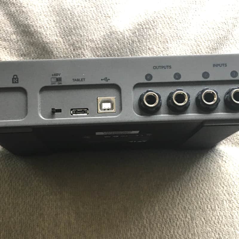 2010s Avid Fast Track Solo USB Audio Interface Dark Gray