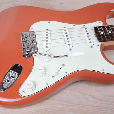 Fender Traditional '60s Stratocaster MIJ 2020 Fiesta Red Made in Japan w/ Bag image 3