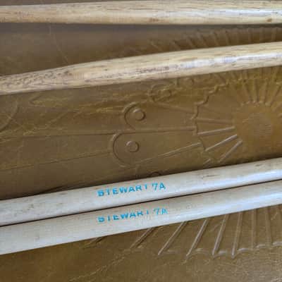 Stewart 7A Drumsticks + Felt Mallets 1960s-70s image 10