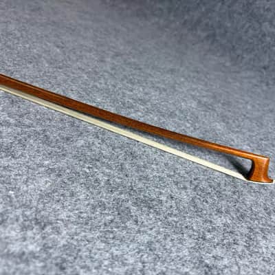 Handmade 4/4 Violin Bow 61g Ebony Frog Imitation Gold Fittings image 6