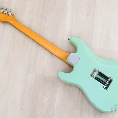 1992 Fender Yngwie Malmsteen Stratocaster USA Sonic Blue, Near-Mint w/ Case image 14