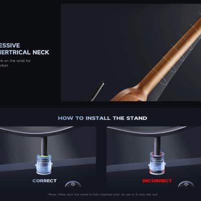 Donner HUSH-X Electric Guitar Kit for Travel image 9