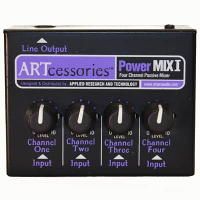 ART - Applied Research & Technology PowerMix 1 - 4 Channel Passive Mixer - Used image 1