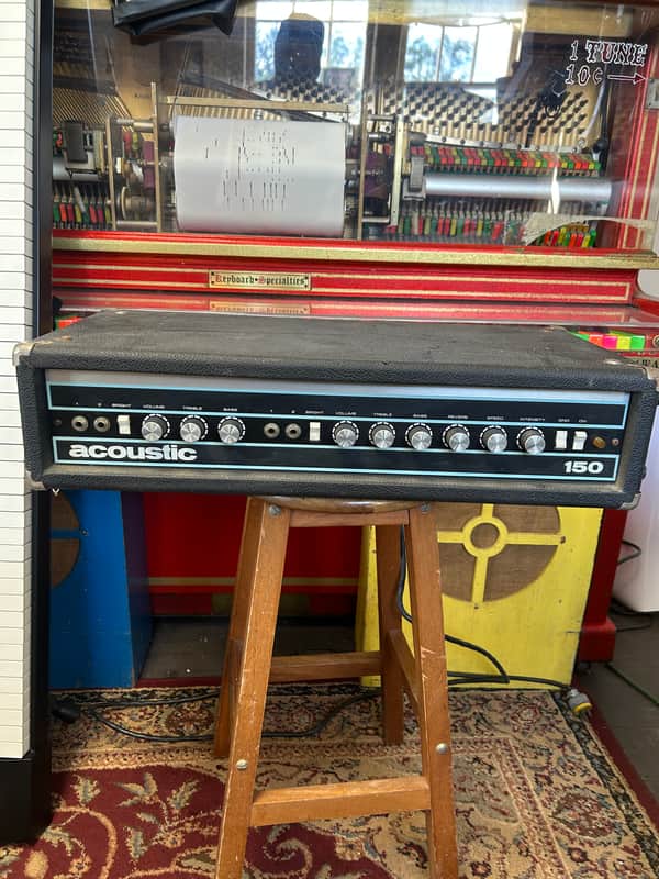Acoustic Control Corp Model 150 Guitar Bass Amp Head image 1