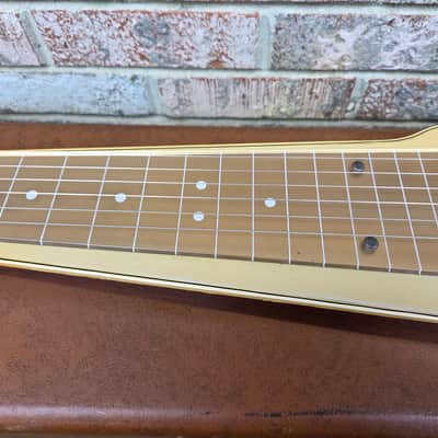 Vintage 1951 Gibson Ultratone Lap Steel Electric Guitar w/ Original Geib Hardshell Case, Hang Tag! image 5