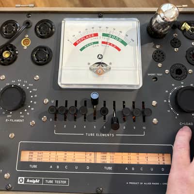 Sylvania 6SL7GTB Vacuum Tube Circa-1960s-1970s-Glass image 4