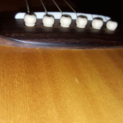 Vintage Alvarez 5022 Handmade In Japan Aged Top Acoustic Dreadnought (Martin Copy) Soft V-Neck image 23