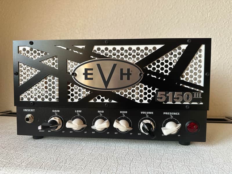 EVH 5150 III LBXII Compact 15-Watt Tube Guitar Head 2010s - Black Stripe image 1