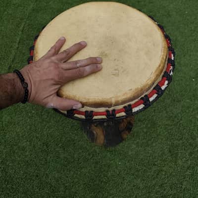 Handmade Professional Djembe - Hand-Carved Solid Wood - 5kg image 15