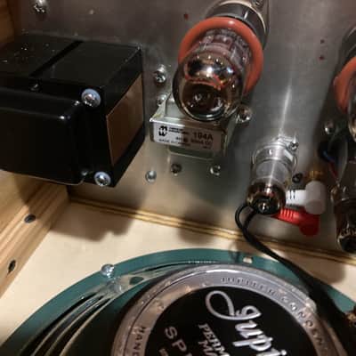 Wolfaardt Blackface 2x6V6 20W 10" Jupiter 2018 - Red Levant image 8