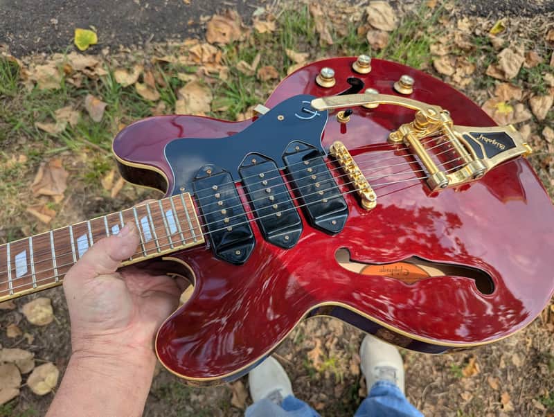 Epiphone Riviera P93 WR 2019 - Red Wine image 1