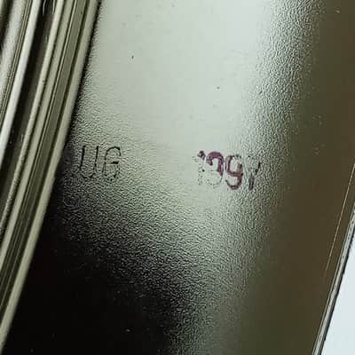 Ludwig Supraphonic 5x14"Snare Drum Monroe Badge 10Lug Vintage90s Aluminum/Chrome image 10
