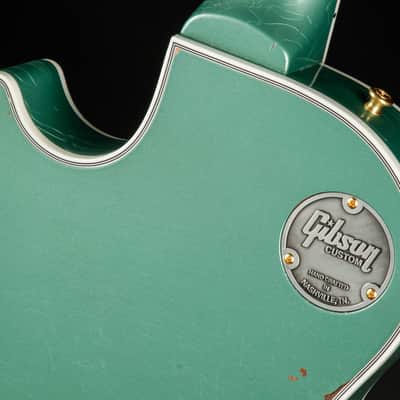 2024 - Gibson Custom Shop PSL Murphy Lab Les Paul Custom Heavy Aged Inverness Green 10.1 #CS400228 image 11