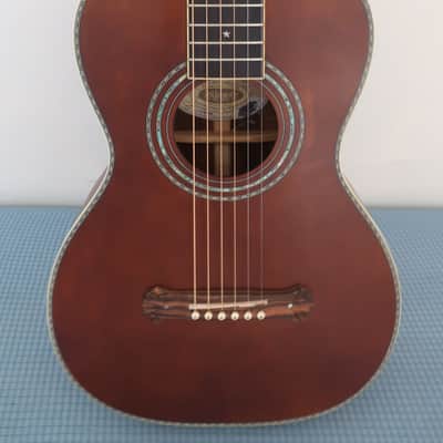 Washburn R314KK Spruce/Trembesi Parlor 2016 - Natural Parlor Guitar Rare 1890s Golden Era Period Correct Recreation Limited Edition Long Discounted Model No Coffin Case image 2