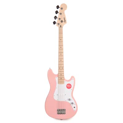 Squier Sonic Bronco Bass Shell Pink (CME Exclusive) image 4