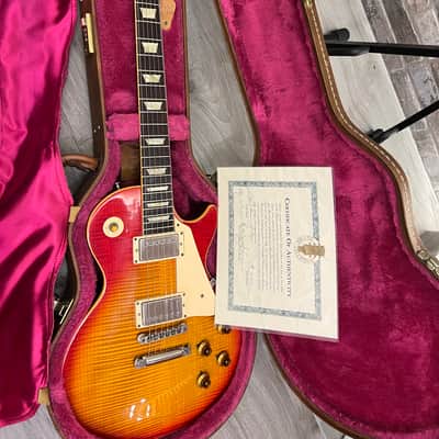 Gibson Les Paul Historic Collection 1993 – Heritage Cherry Sunburst – All Original – COA image 2