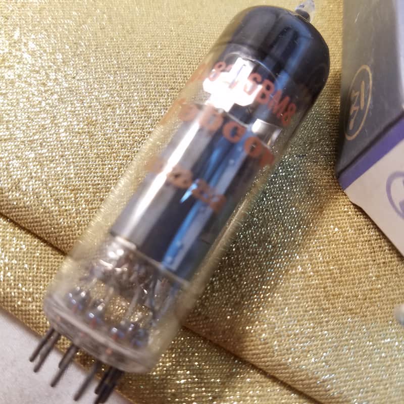 Mullard 1% tight Matched Pair (2) ECL82 tNOS AT1000 TESTED Vacuum Tubes Blackburn 6BM8 triode-pentode 1956-1971 image 1