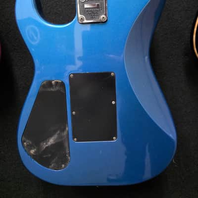 Charvel Model 4 HSS with Rosewood Fretboard 1986 - 1989 - Cobalt Blue image 3