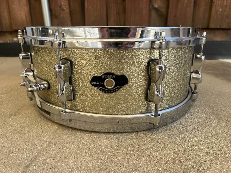 TAMA  5.5 X 14 Superstar Snare Drum, Birch (Starcast-Hoops) image 1
