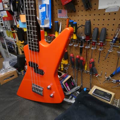 Arbor Explorer Bass 1987 - Dayglo Signal Red image 6