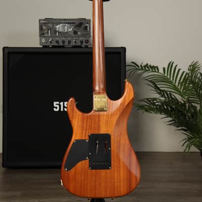 Schecter Japan Custom Shop EX-5B-CTM-VTR Walnut HSH MIJ image 2
