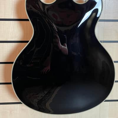 D'Angelico Excel DC Stopbar Tailpiece Solid Black Semi-Hollow Electric Guitar Case Made in South-Korea image 11