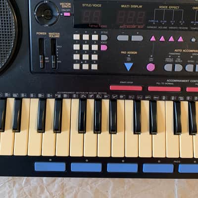 Yamaha PSS-790 1990 VGC 61key AWM FM Synth Stereo Speakers MIDI Sequencer Vector Dial image 5