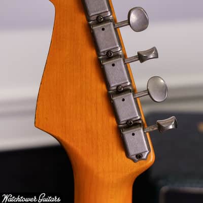 2023 Fender Limited Custom Shop Troposhere Stratocaster Aged White Blonde Relic image 8