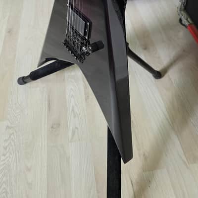 ESP Alexi Laiho Sawtooth EX ANDY SNEAP Judas Priest, Sabbat, Hell! Custom Black Randy Rhoads Flying V Artist Owned Signature Guitar! Tour Stage Played! COBHC! image 13