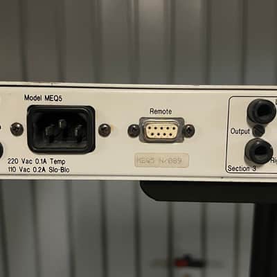 SCV AUDIO MULTIPLE EQ Professional Equalizer "RARE" MADE IN ENGLAND image 4