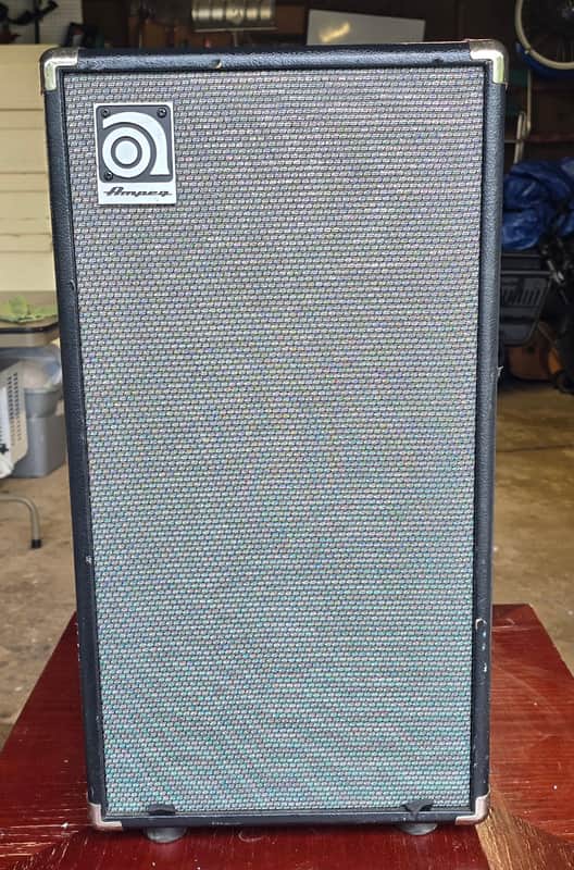 Ampeg SVT-210AV Classic Series 200-Watt 2x10" Bass Speaker Cabinet 2011 - Present - Black image 1