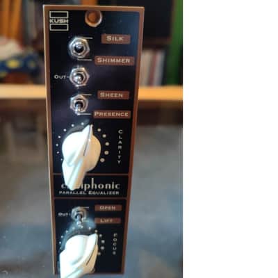 Immagine Kush Audio Clariphonic 500 Series Parallel Equalizer Module 2010s - Black - 2