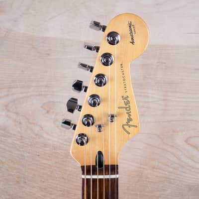 Fender Deluxe Series Acoustasonic Stratocaster 2003 Sapphire Blue Transparent w/ Bag image 17