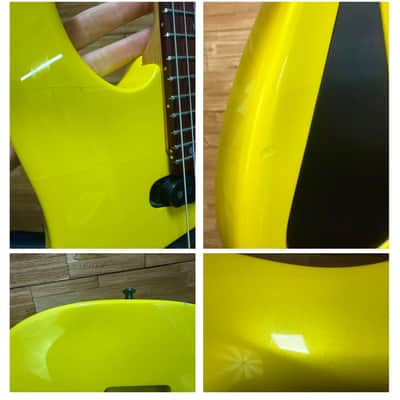 Hamer USA Chaparral Standard Guitar- 1988- Neon Yellow- 8lbs 4oz w/OHSC image 21