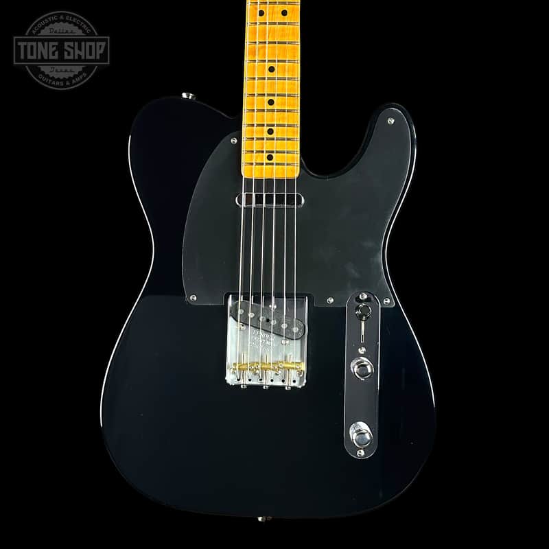 Fender Limited Edition American Vintage II 1951 Telecaster Flame MP Black w/case image 1
