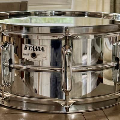 Tama Rockstar 6.5 x14 snare drum 90s - chrome image 1