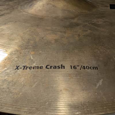 16" Sabian Xtreme Crash Cymbal HHXtreme HHX 2010s - Brilliant image 3