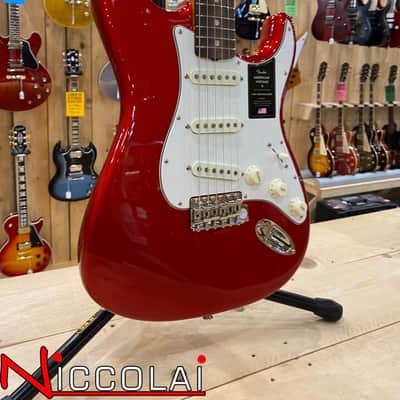 FENDER American Vintage II 1965 Stratocaster, Round-Lam Rosewood Fingerboard, Candy Apple Red image 12
