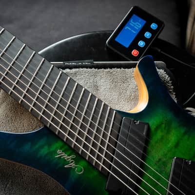 Agile Chiral Nirvana 82528 RL MOD SS V3.5 2024 - Satin Green Blue Burst image 10