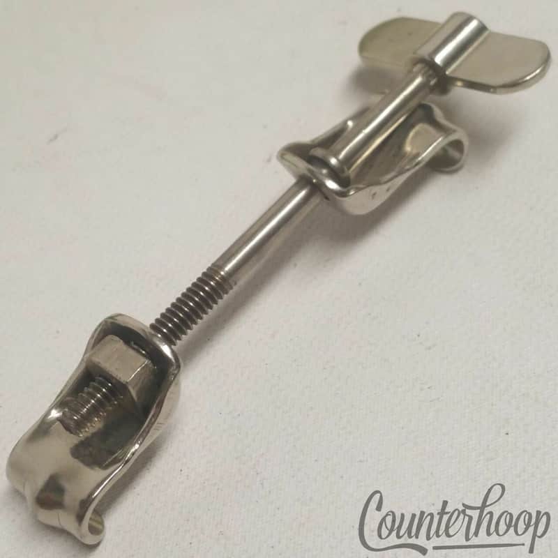 Slingerland Single-Tension T-Rod+Claws Piccolo Snare Drum 3 7/16" Nickel Vintage image 1